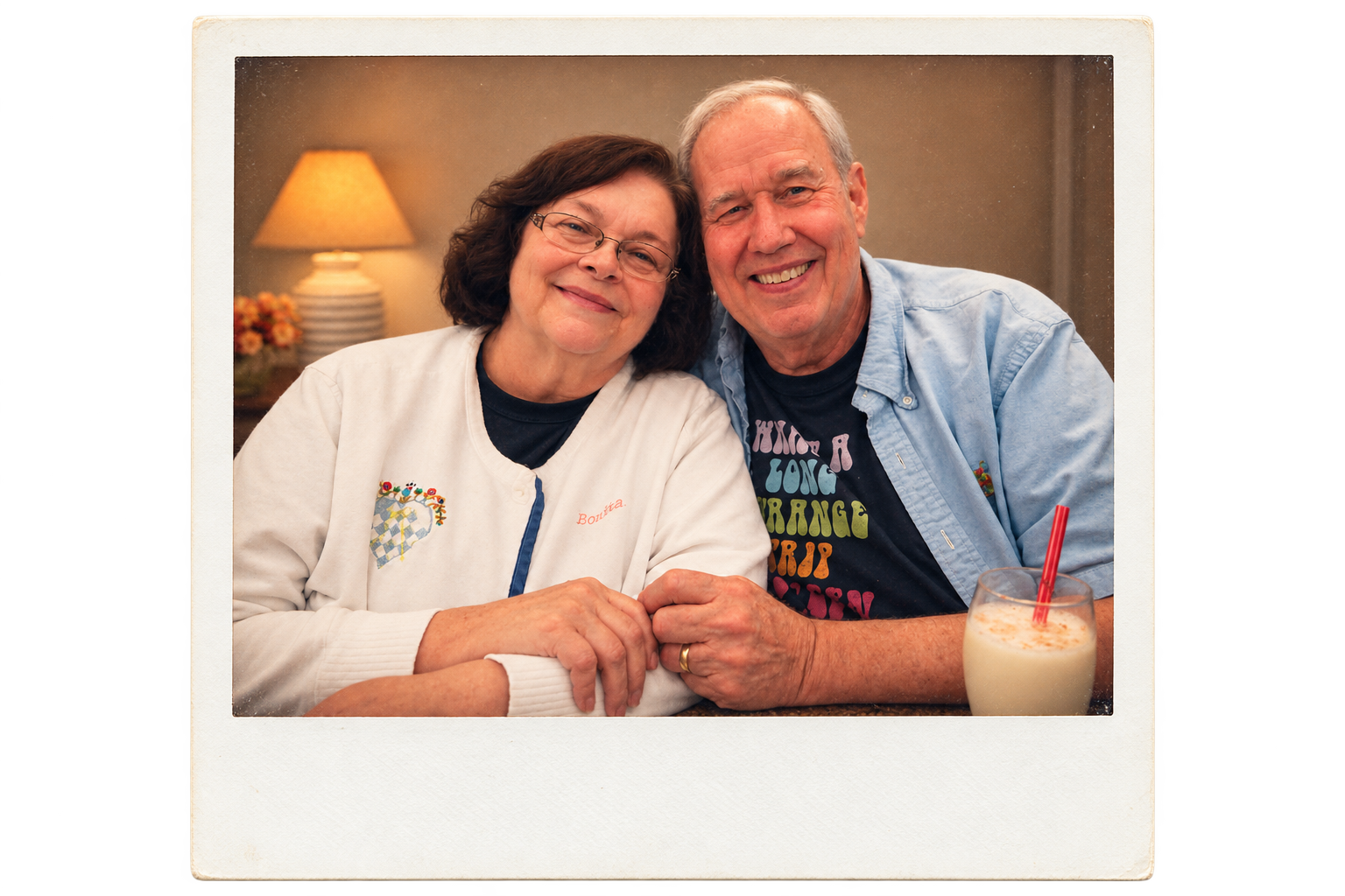 Bob and Bonita Jones together